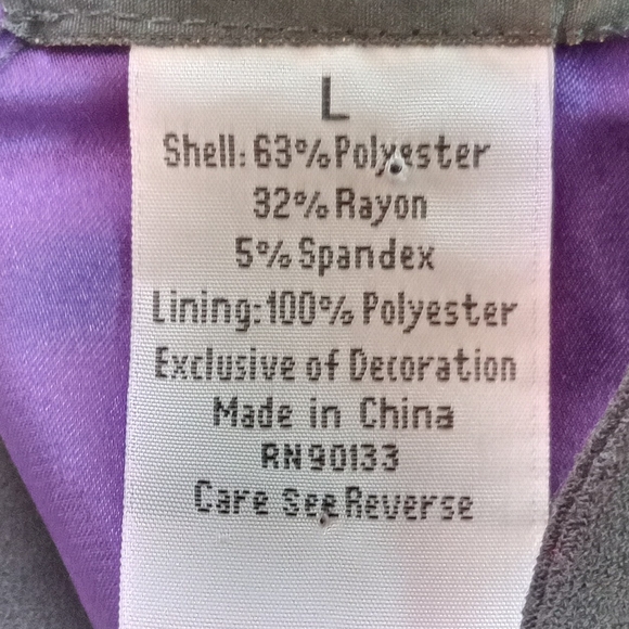 Bob Mackie Wearable Art Embroidered Black Women's Jacket Women's Size L - Picture 10 of 12